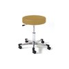 Midcentral Medical Physician Stool w/ Aluminum Base, Knob Handle, Ht.-High, Gray MCM871-NB-HH-GRY